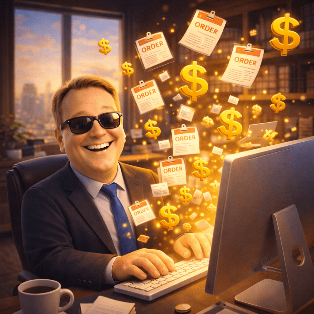 Orders coming in automatically